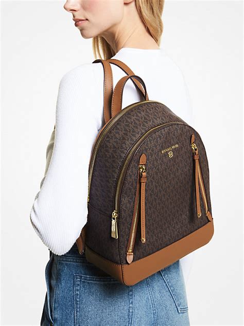 brooklyn medium saddle bag michael kors you tube|Brooklyn Medium Logo Backpack .